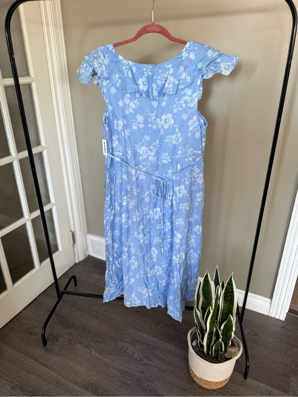 NWT Old Navy Blue Dress (L) - Picture 5 of 5